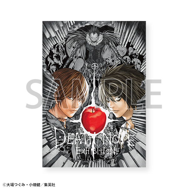 DEATH NOTE デスノート B2 ポスター 小畑健展 - ポスター